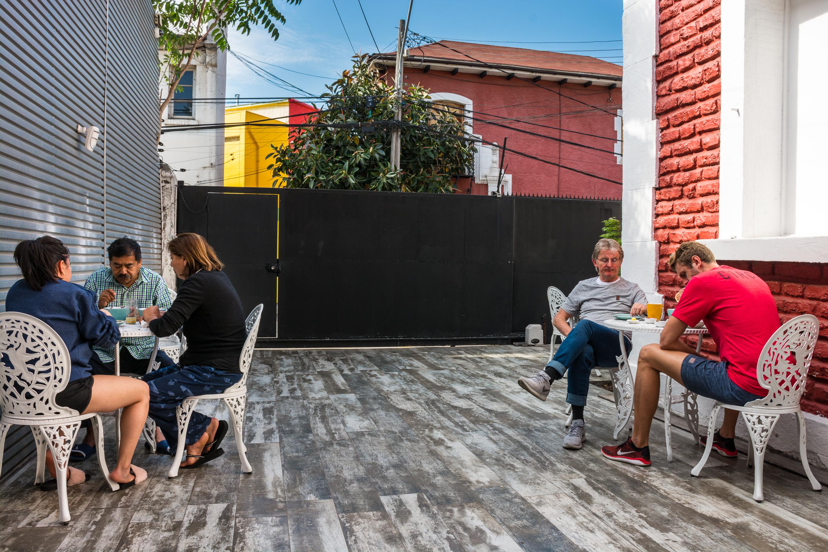Hostal Casa Aborigen Сантьяго Екстер'єр фото