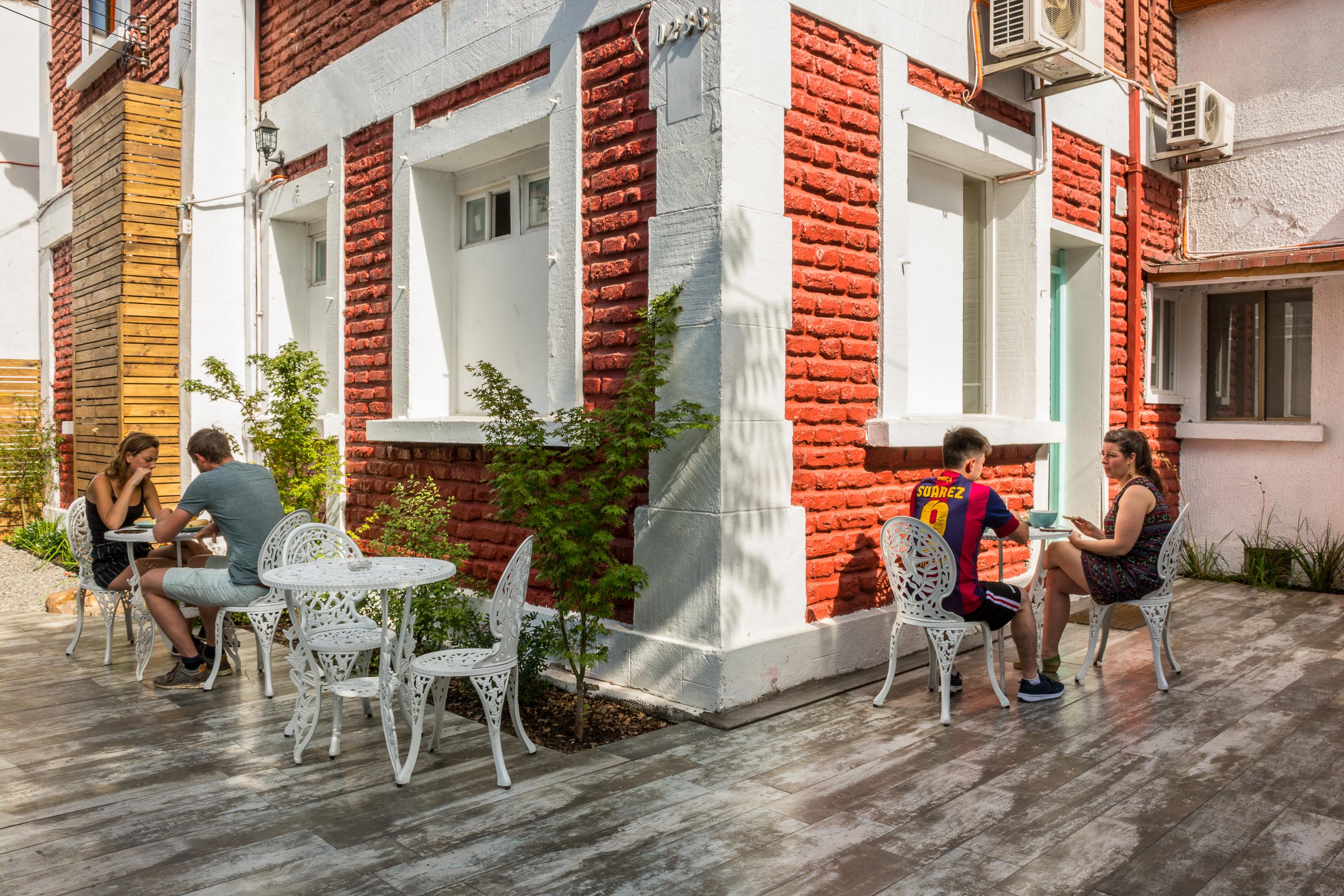 Hostal Casa Aborigen Сантьяго Екстер'єр фото