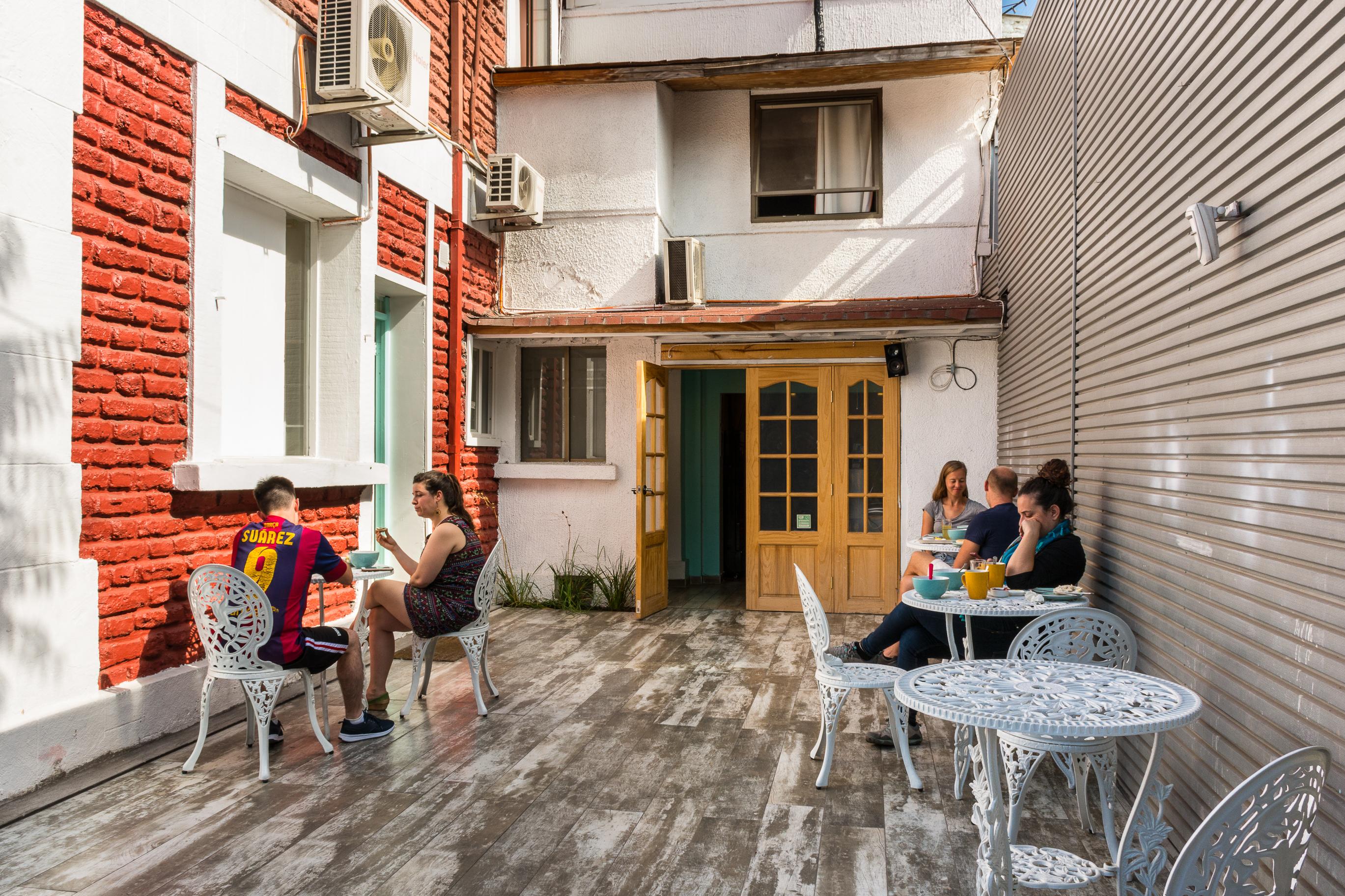 Hostal Casa Aborigen Сантьяго Екстер'єр фото
